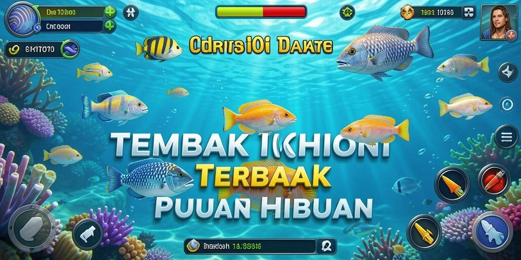Screenshot menunjukkan serunya bermain Tembak Ikan di CERITOTO.