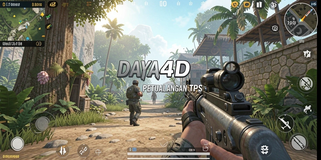 Tampilan menarik dari gameplay seru DAYA4D.