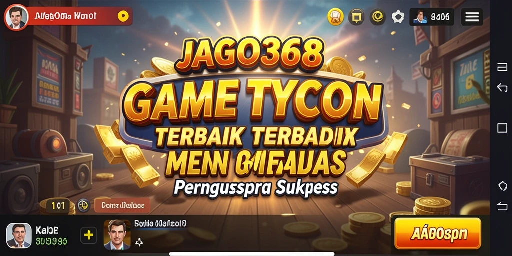 Screenshot JAGO368 menampilkan momen keseruan gameplay Tycoon.