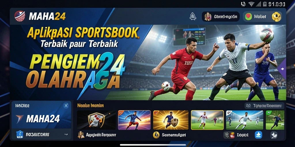 Tampilan screenshot dari gameplay taruhan olahraga MAHA24 yang menarik.