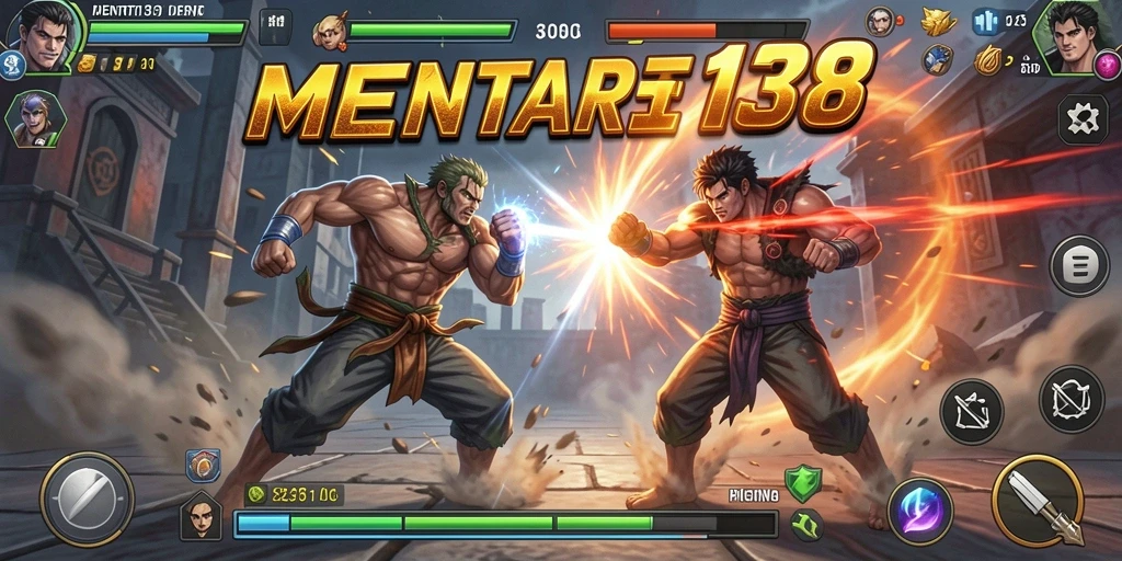 Tampilan menarik gameplay Fighting MENTARI138.
