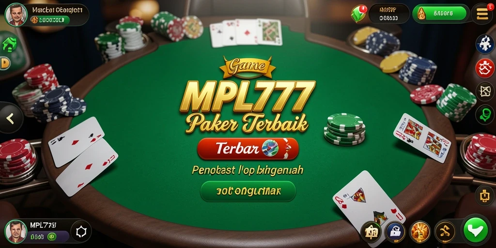 Screenshot gameplay MPL777 menampilkan keseruan bermain poker secara langsung.
