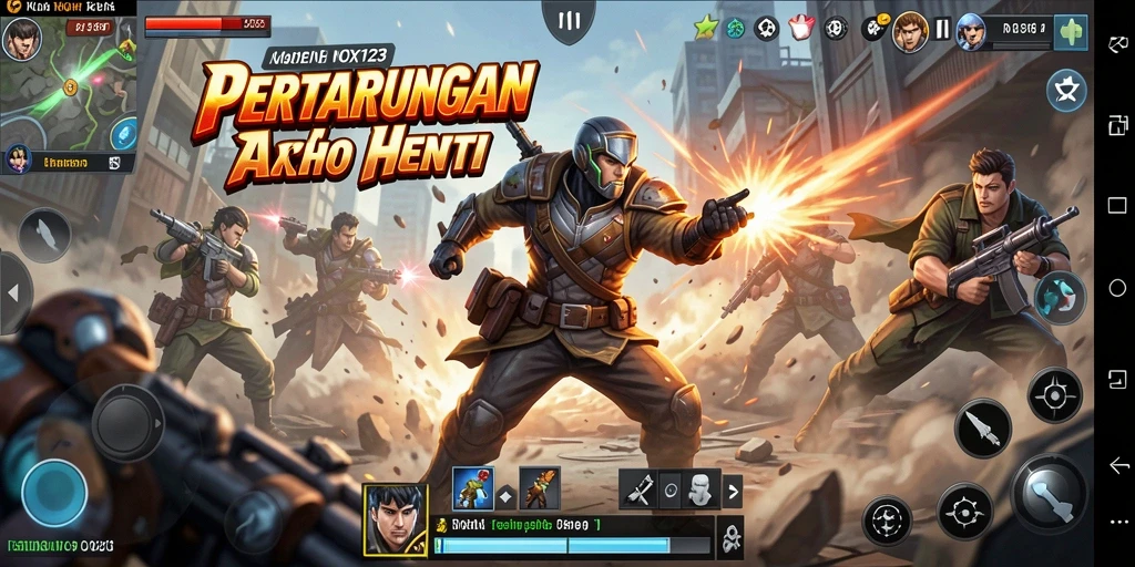 Tampilan menarik dari gameplay NOX123 yang penuh aksi.