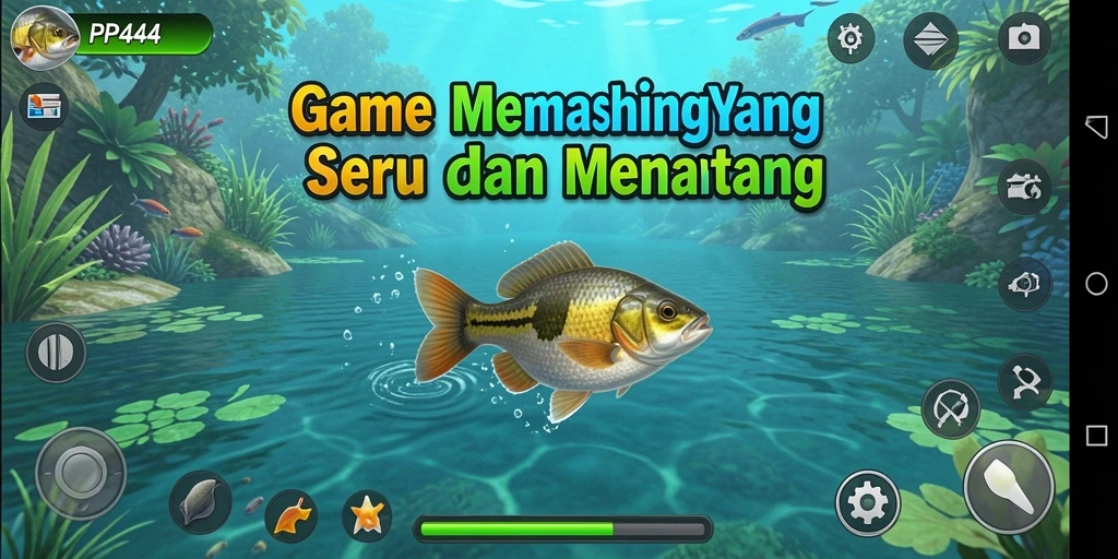 Tangkapan ikan di laut yang menakjubkan dalam PP444.