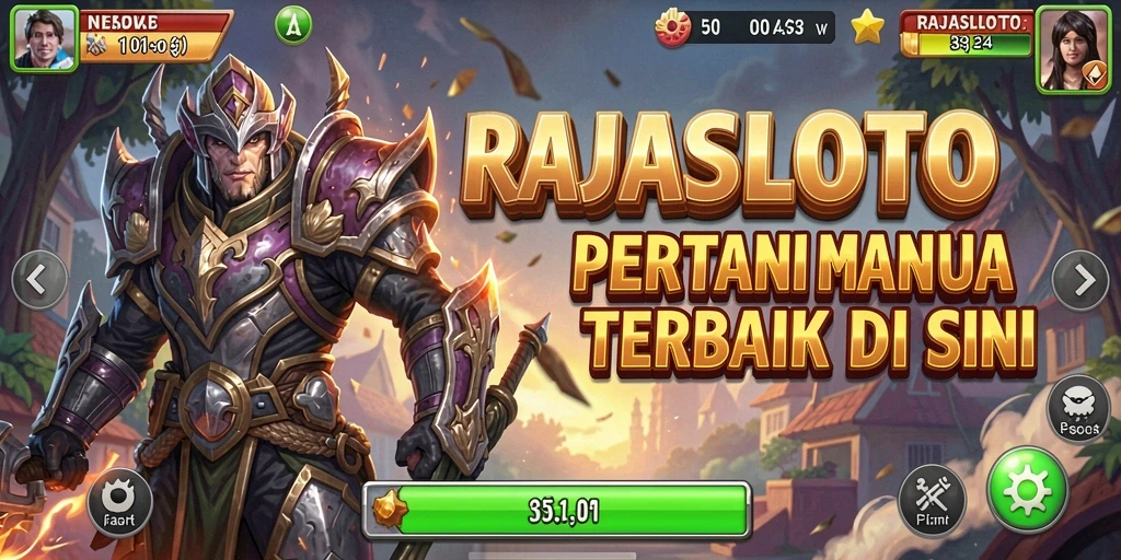 Tampilan gameplay seru dari tower defense RAJASLOTO.