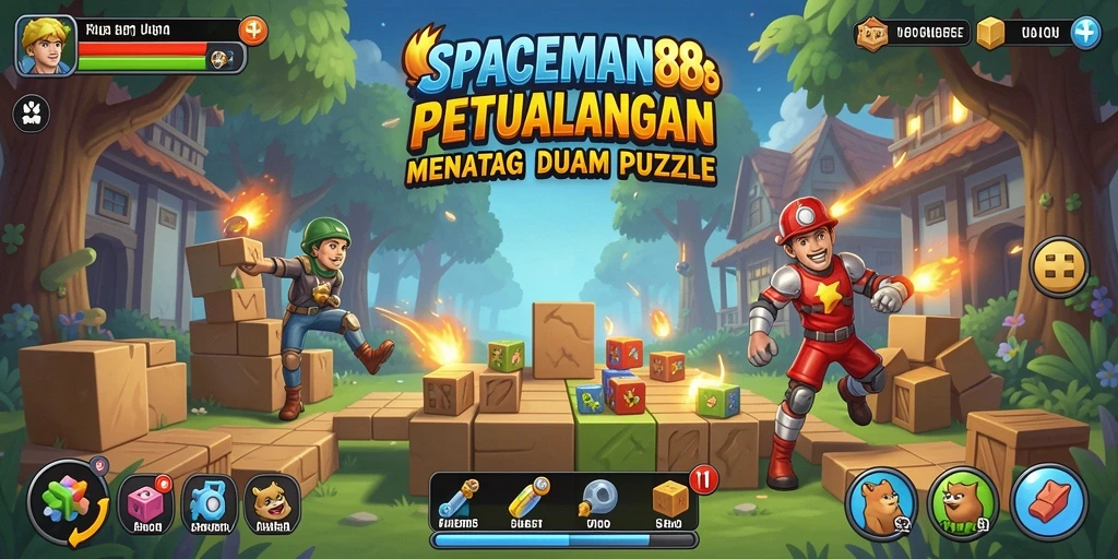 Tampilan gameplay SPACEMAN88 yang menantang dan menarik.