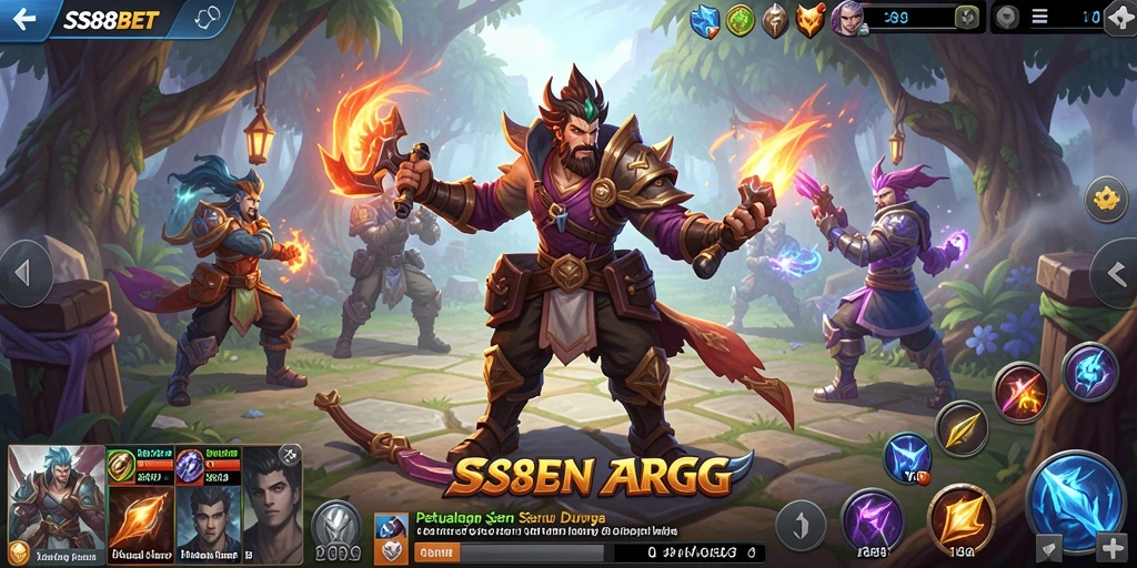 Tampilan gameplay seru dan menantang SS88BET.